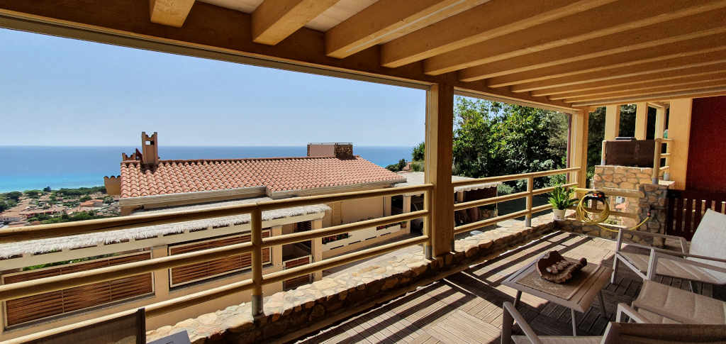 outstanding sea view terrace apartment costa rei